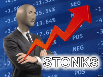 Stonks famous meme